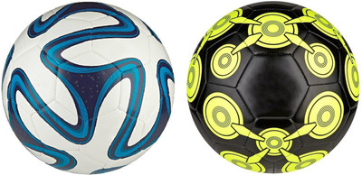 

SportsCorner Brazuca Blue + Glider (Pack of 2) Football - Size: 5(Pack of 2, Multicolor)