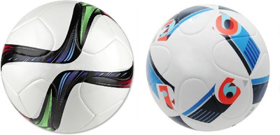 

SportsCorner Conext15 + UEFA Euro16 (Pack of 2) Football - Size: 5(Pack of 2, Multicolor)