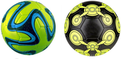 

SportsCorner Brazuca + Glider Black (Pack of 2) Football - Size: 5(Pack of 2, Multicolor)