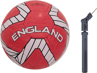 

Nivia England Kross world Football With pump combo Football - Size: (Pack of 2, Multicolor