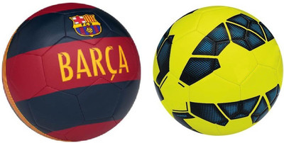 

SportsCorner Barca + Premier League (Pack of 2) Football - Size: 5(Pack of 2, Multicolor)