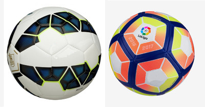 

SportsCorner Premier League + Laliga (Pack of 2) Football - Size: 5(Pack of 2, Multicolor)