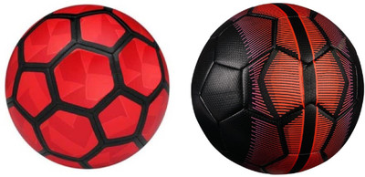

SportsCorner Duro Red + Mercurial (Pack of 2) Football - Size: 5(Pack of 2, Multicolor)