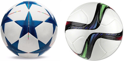 

SportsCorner UEFA League + Conext15 (Pack of 2) Football - Size: 5(Pack of 2, Multicolor)