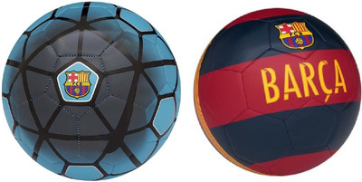 

SportsCorner FCB Blue + Barca Blue/Red (Pack of 2) Football - Size: 5(Pack of 2, Multicolor)