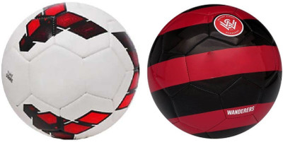 

SportsCorner PL + Western Sydney (Pack of 2) Football - Size: 5(Pack of 2, Multicolor)