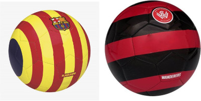 

SportsCorner Blaugrana +Western Sydney (Pack of 2) Football - Size: 5(Pack of 2, Multicolor)