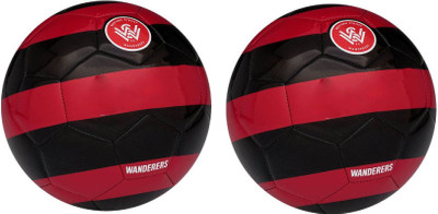 

SportsCorner Western Sydney Red/Black (Pack of 2) Football - Size: 5(Pack of 2, Multicolor)