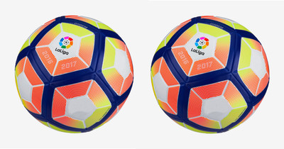

SportsCorner Laliga Orange/Yellow (Pack of 2) Football - Size: 5(Pack of 2, Multicolor)