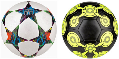 

SportsCorner Multistar + Glider (Pack of 2) Football - Size: 5(Pack of 2, Multicolor)