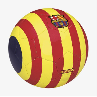 

SportsCorner FCB Blaugrana Yellow/Red Football - Size: 5(Pack of 1, Multicolor)