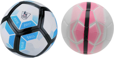 

SportsCorner Laliga + Mercurial White (Pack of 2) Football - Size: 5(Pack of 2, Multicolor)