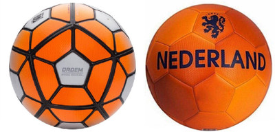 

SportsCorner Ordem + Nederland (Pack of 2) Football - Size: 5(Pack of 2, Multicolor)