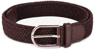 

ASF Men & Women Casual Brown Fabric Belt