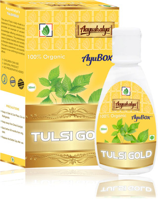 

Aayushalya Tulsi Gold Drops - Panch Tulsi(30 ml)