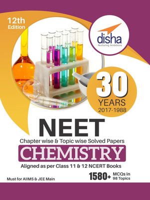 30 Years Neet Chapter-Wise & Topic-Wise Solved Papers Chemistry (2017 - 1988)  - Chapter Wise & Topic Wise Solved Papers(English, Paperback, unknown)