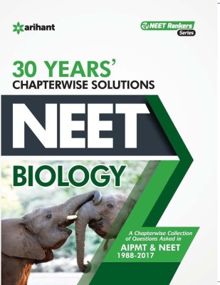 30 Years' Chapterwise Solutions CBSE AIPMT & NEET - Biology  - 30 Years' Chapterwise Solutions(English, Paperback, Arihant Experts)