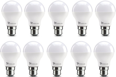 

Syska Led Lights 7 W Standard B22 D LED Bulb(White, Pack of 10)
