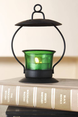 

LDHSATI T-Lite Candle Holder Set GreenLDHTL20 Candle(Multicolor, Pack of 1)