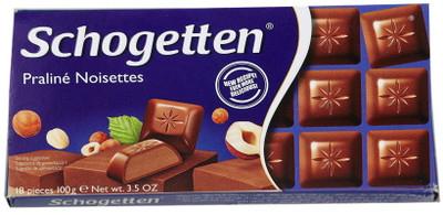 

Schogetten Praline Noisettes Chocolates 100g Bars(Pack of 15, 100 g)