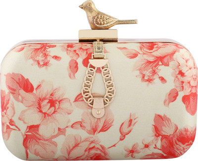 

Puneet Gupta Party Pink Clutch