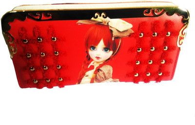 

ANICKS Casual Red Clutch
