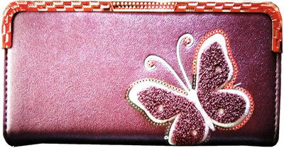 

ANICKS Casual Maroon Clutch