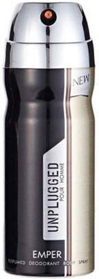 

Emper Unplugged Pour Homme Perfume Body Spray - For Men(200 ml)