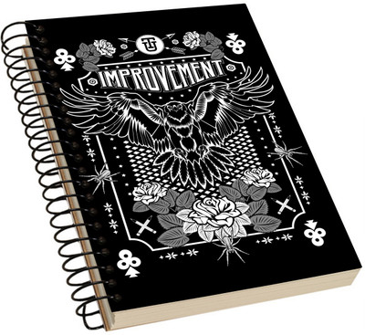 

Clickplick A5 Notebook(Vintage Acrylic Notebook, Multicolor)