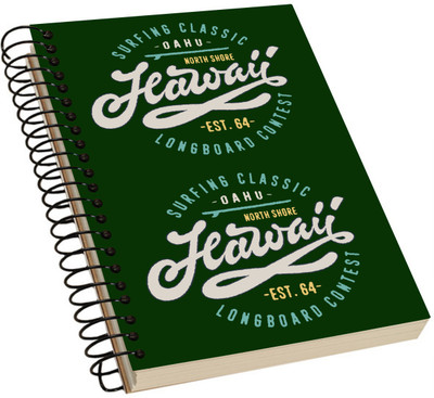 

Clickplick A5 Notebook(Vintage Acrylic Notebook, Multicolor)