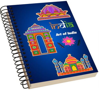 

Clickplick A5 Notebook(Innovative Acrylic Notebook, Multicolor)