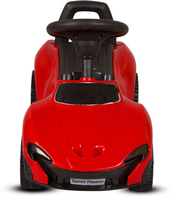 

Baybee Premium Easy Steer Sports Car Ride-on Toy I Suitable for Boys & Girls Car Non Battery Operated Ride On(Red)