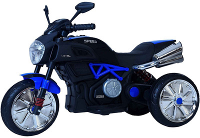 

SHOPAHOLICSTRADER INDIAN BIKE Bike Battery Operated Ride On(Blue)