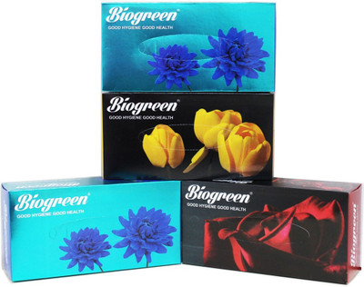

Biogreen Premium Facial Tissue(Pack of 4)
