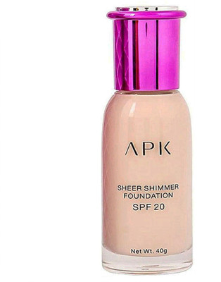 

APK Sheer Shimmer Foundation PK23-02 Foundation(Zinnwaldite, 40 g)