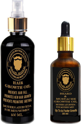 

DAARIMOOCH beard growth & hair growth oil pack Hair Oil(150 ml)