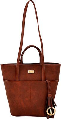 

Yelloe Hand-held Bag(Tan)