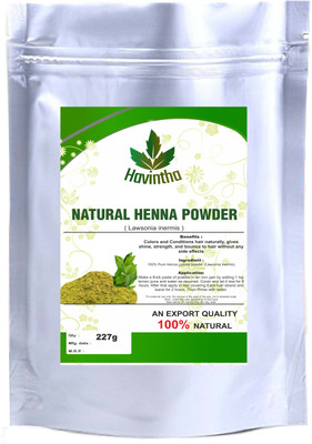 Havintha Natural Henna Powder for hair , MEHANDI POWDER(227 g)