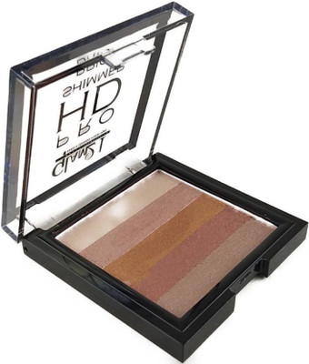 

Glam 21 PRO HD SHIMMER BRICK by Kiash (4) Highlighter(Multicolor)