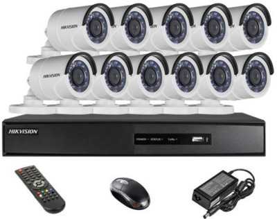 HIKVISION HIKLVISION DS-7B16HQHI-K1 16CH DVR, AND DS-2CE1ADOT-IRP OR DS-2CE1ADOT-IRP/ECO BULLET CAMERA 1080P RESOLUTION CAMERA 11PCS. Security Camera(16 Channel)