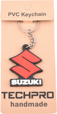 

Techpro Singlesided Red Suzuki Design Key Chain