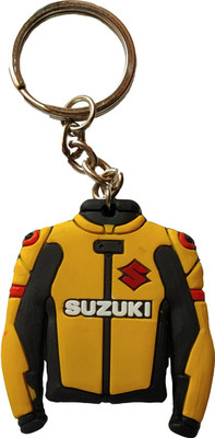 

Techpro Doublesided Suzuki Yellow Jacket Design Key Chain