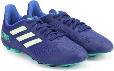 

ADIDAS Boys Lace Football Shoes(Purple, Uniink/aergrn/hiregr