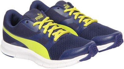 

Puma Boys & Girls Lace Running Shoes(Blue, Blue depths-nrgy yellow