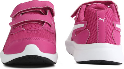 

Puma Boys & Girls Velcro Sneakers(Pink, Beetroot purple-puma white