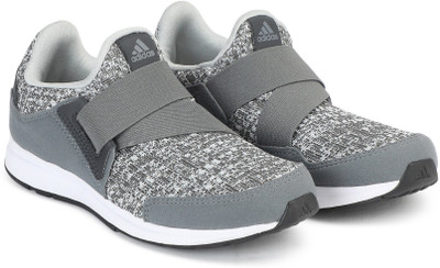 

ADIDAS Boys Slip on Running Shoes(Grey, Visgre/dkgrey/silvmt
