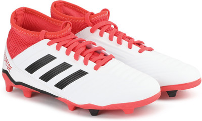 

ADIDAS Boys Lace Football Shoes(White, Ftwwht/cblack/reacor