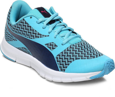 

Puma Boys & Girls Lace Running Shoes(Blue, Peacoat-peacoat