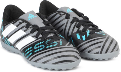

ADIDAS Boys Lace Football Shoes(Multicolor, Grey/ftwwht/cblack