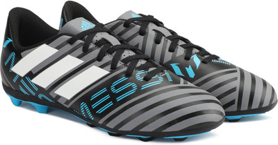 

ADIDAS Boys Lace Football Shoes(Multicolor, Grey/ftwwht/cblack